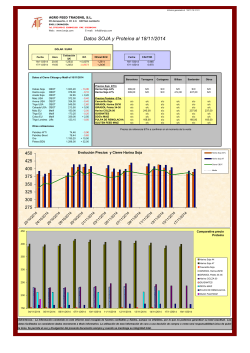 Datos SOJA y Proteína al 4/11/2014