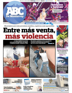 Descargar la versión impresa - Periódico ABC de Monterrey