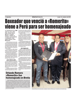 Bolet&iacute;n Semanal - Rotary Club de Santo Domingo