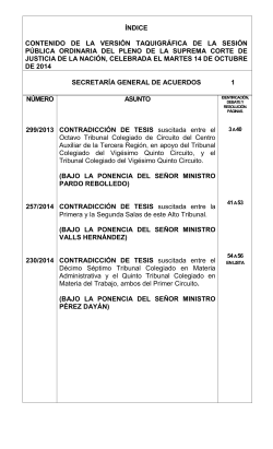 14102014PO - Suprema Corte de Justicia de la Nación