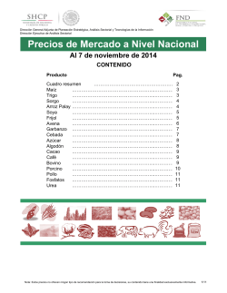 PreciosHistoricosGCMA - Financiera Rural