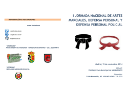 D&iacute;ptico - Federaci&oacute;n Madrile&ntilde;a de Lucha