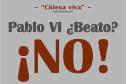 Pablo VI ¿Beato - Chiesa viva