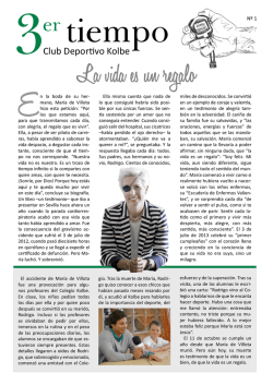 La vida es un regalo - Colegio Kolbe