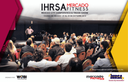 IHRSA MERCADO FITNESS MÉXICO 2014 1 ihrsamexico