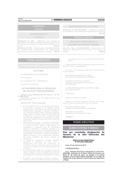 RM N 0578-2014-MINAGRI - Ministerio de Agricultura