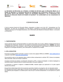 ProyectodeConvocator.. - Usebeq