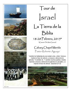 Descargar Brochure - Calvary Chapel Cancun