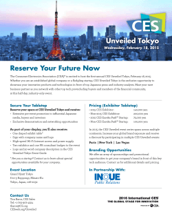 Reserve Your Future Now - CES