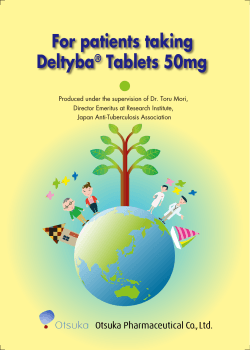 For patients taking Deltyba® Tablets 50mg