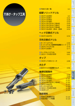 切りくず排出性を向上。 - Sandvik Coromant