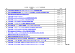 平成26年度 測量コンサル入札結果 [PDFファイル／612KB] - 香美市