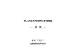 概要版（PDF：953KB） - 滋賀県