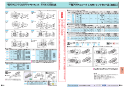 一軸アクチュエータ LX26 モータアタッチメント / アタッチメント取付治具