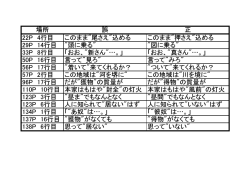 護人の剣1巻・誤字脱字情報
