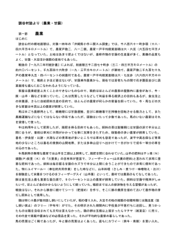読谷村史より(農業・イモ)