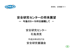 安研審 5-6-1 - 日本原子力研究開発機構