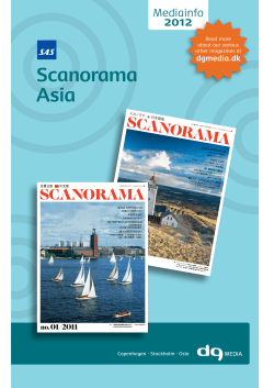Scanorama Asia - DG Media