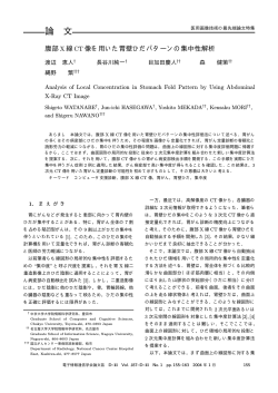 論 文 - 村瀬研究室 - 名古屋大学