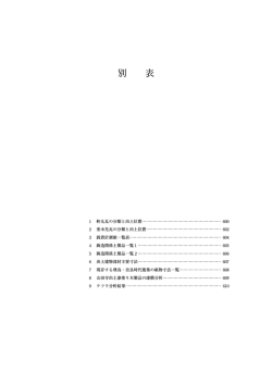 別 表