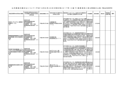 公 共 調 達 の 適 正 化 に つ い て （ 平 成 1 8 年 8 月 2 - 防衛省