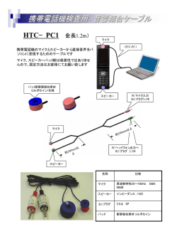 HTC&minus;PC1 （全長1.2m）