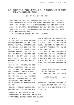 コンクリート工学年次論文集 Vol.25