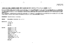 上契煙笠の制限仁関する条例工雛するパブリックコメント - 狛江市