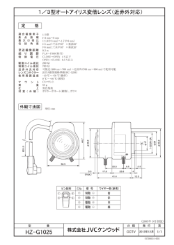 HZ-G1025 - JVC