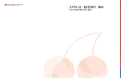 Annual Report（PDFへのリンク）