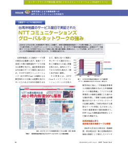 NTTコミュニケーションズ グローバルネットワークの強み - ビジネス
