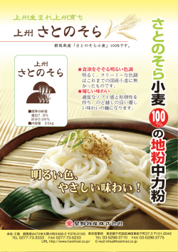 上州さとのそらパンフレット（PDF
