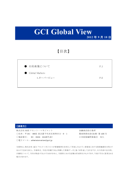 GCI Global View