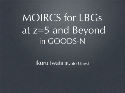 MOIRCS for LBGs at z=5 and beyond