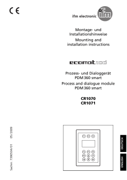 PDM360 smart - ifm electronic GmbH