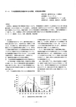下水道管渠周辺地盤のゆるみ評価･対策技術の開発
