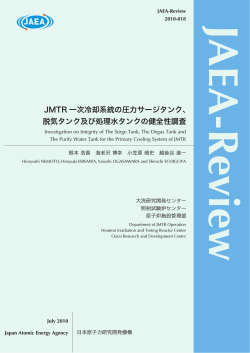 JAEA-Review-2010-018.pdf:2.07MB - 日本原子力研究開発機構