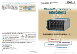 BladeSymphony BS320(CA-733W) - 日立製作所