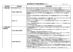 東京宣言及び行動計画総括レビュー（日本語）（PDF）