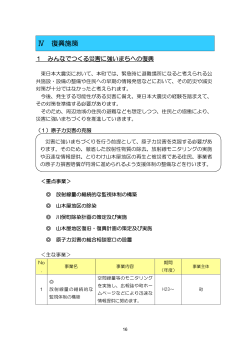 4 復興施策（H26一部改訂） [PDFファイル／477KB] - 川俣町