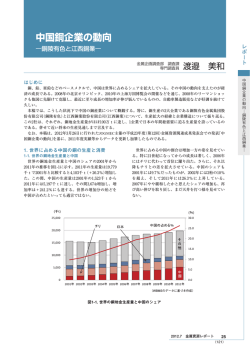 中国銅企業の動向