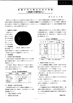 柑 橘 の 汚 れ 除 去 方 法 の 改 善 く柑橘類の市場評価向上&gt