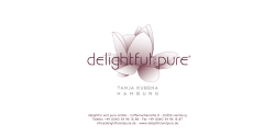 Preisliste - delightful and pure
