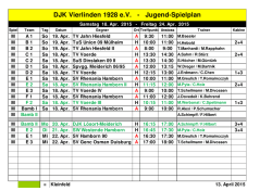 DJK Vierlinden 1928 e.V. - Jugend