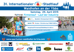 31. Internationaler -Stadtlauf - sportunion-waidhofen-la