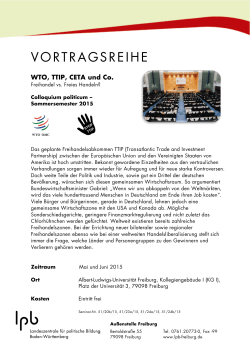 Programm - (LpB) - Außenstelle Freiburg
