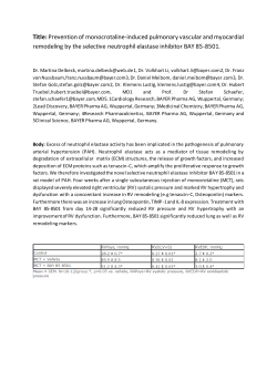 Prevention of monocrotaline-induced pulmonary