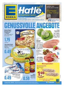 Edeka-Hatl&eacute; Angebote, Seite 1