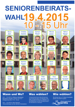 Plakat Seniorenbeiratswahl 2015.indd