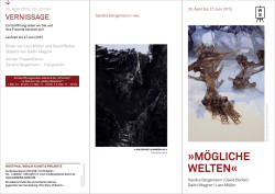 MÖGLICHE WELTEN«